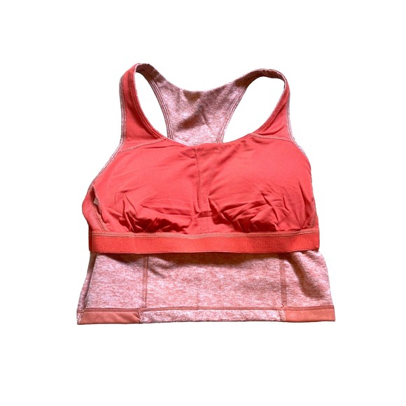 Sports Bra Small Xersion ginger spice low compression nwt removable bra cups - Picture 10 of 16